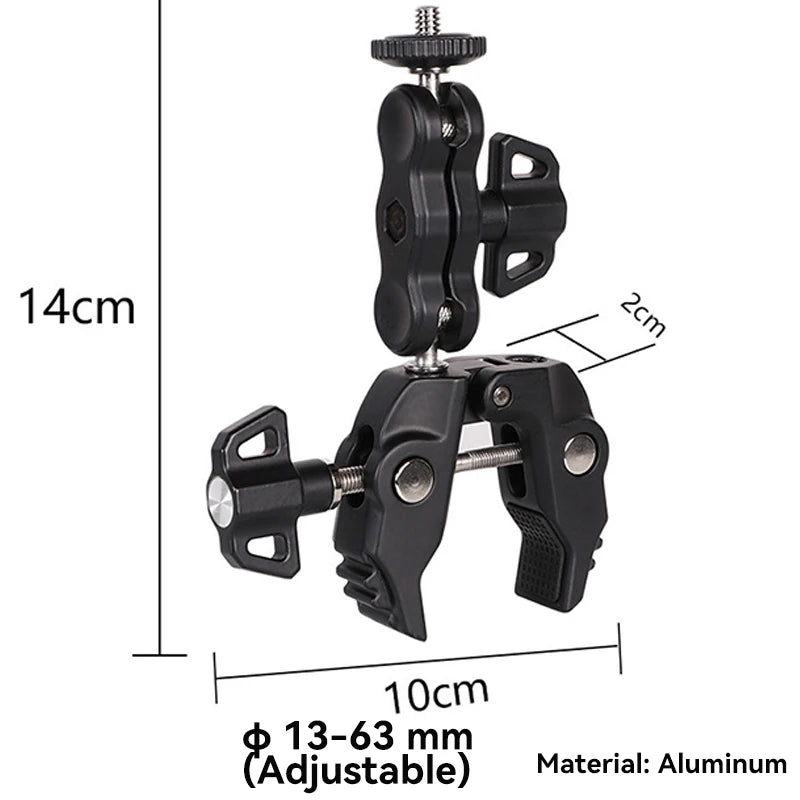 For Insta 360 X4 X5 Go Pro 13 12 11 10 9 DJI Action 6 Bicycle Motorcycle Selfie Sti additional angle