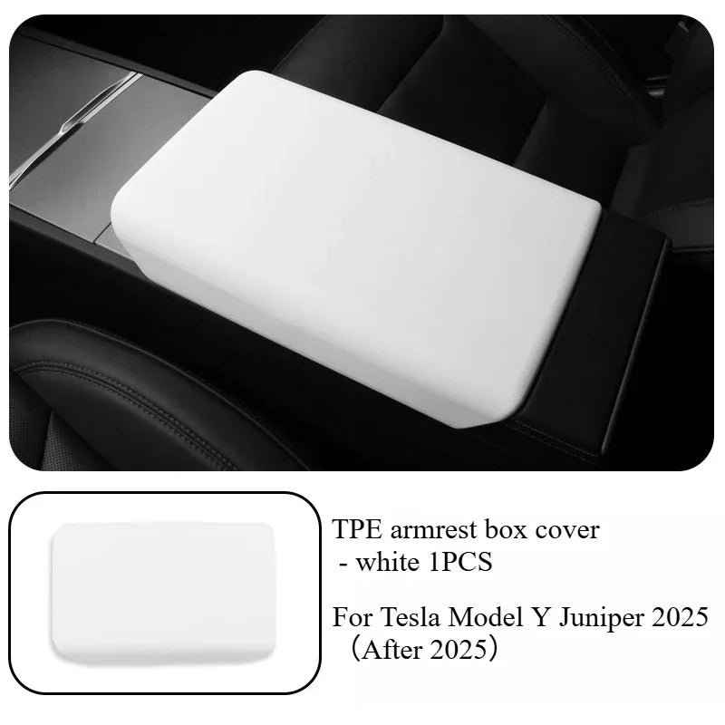 For Tesla Model Y Juniper 2025 Center Console Organizer Set | Interior Storage Access alternate view