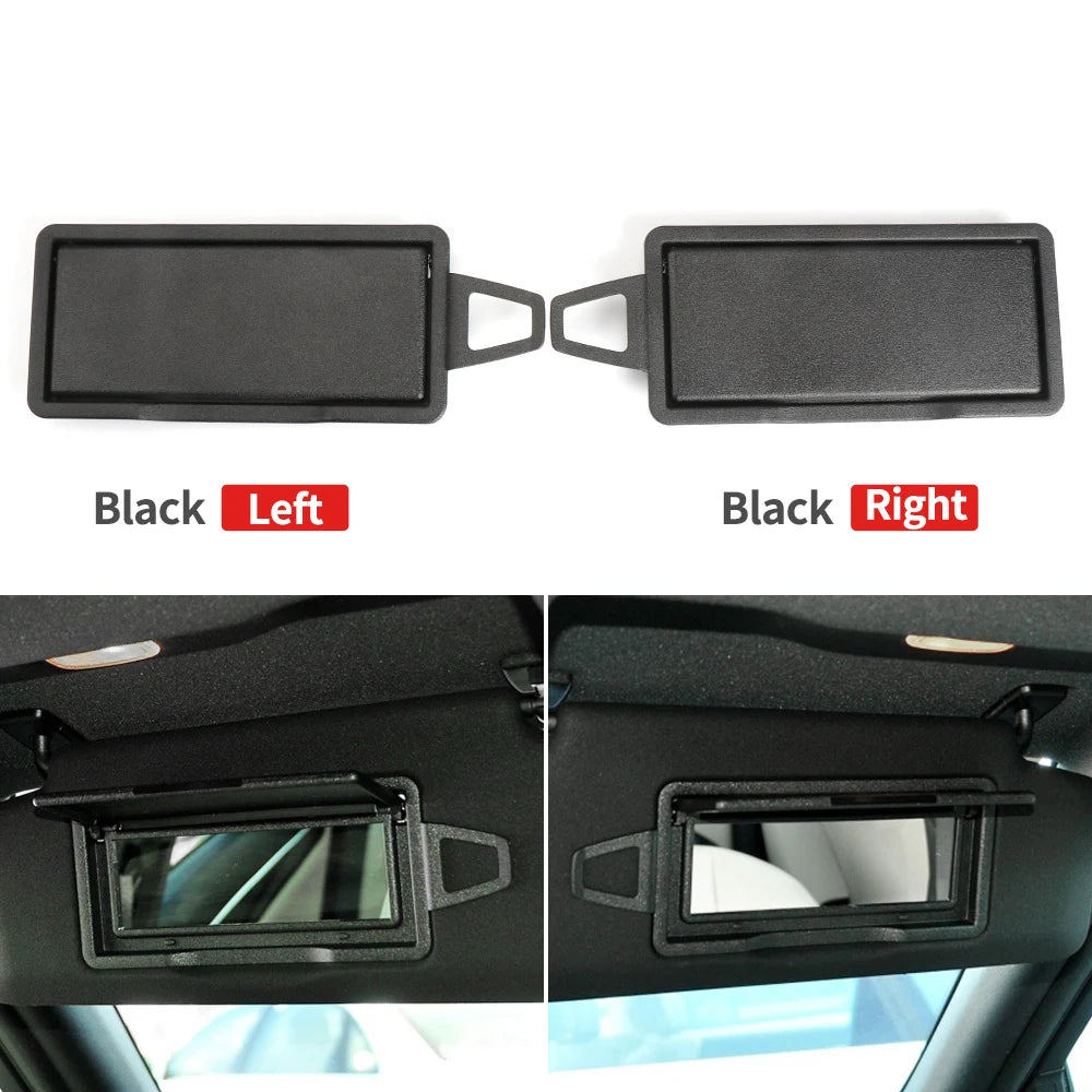 W204 X204 Car Sun Shade Visor Makeup Cosmetic Mirror Cover For Mercedes BENZ C GLK C204 C200 C250 C260 GLK300 2048104510