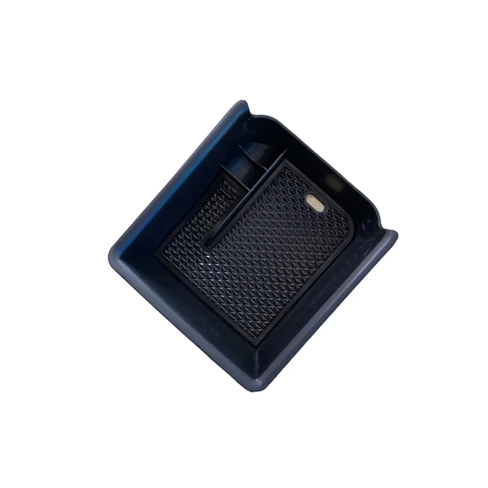 Car Central Console Armrest Box Storage Tray Holder Case for Volkswagen VW Golf 8 MK8 close-up view