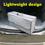 Large Felt Car Trunk Organizer | Anti-Slip Foldable Storage Box additional angle