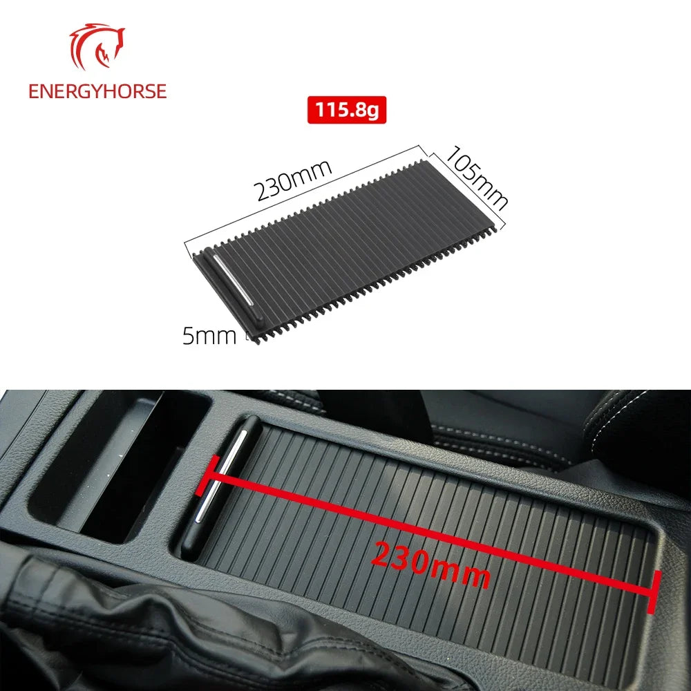 66155AG100JC For SUBARU XV Impreza WRX STI Car Center Console Slide Roller Armrest Box Cup Holder Blind Cover