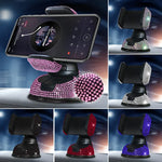 2024 Diamond Cell Phone Holder for Car Phone Mount Pink Flexible Table Stand Mount Bling Car Accesso