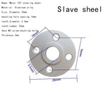 Black Multi Dof Robot Parts Accessory M3/M4 Screw U Beam Servo Bracket For Robot Kit Standard Part Steering Bearing Bracket Kit