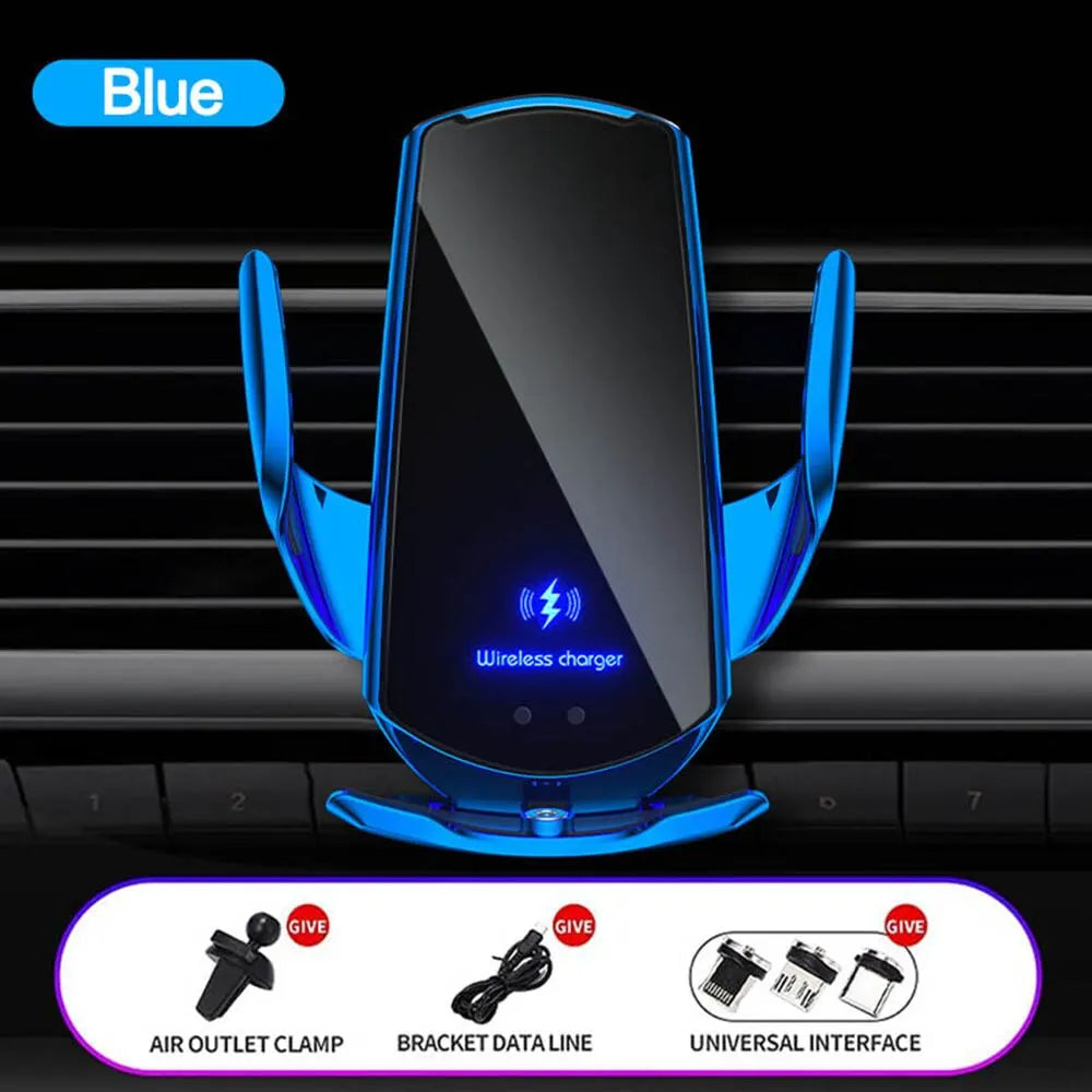Q3 Smart Sensor Car Phone Wireless Charger | 15W Fast Auto-Clamping Qi Car Mount alternate view
