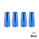 4Pcs/Set Aluminum Alloy Road MTB Track Racing Bike Tube Tyre Bicycle Tire Wheel Frenc alternate view