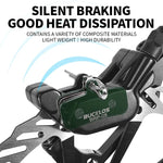 BUCKLOS Ceramic Hydraulic Disc Brake Pads | Wear-Resistant MTB Brake Pads for Shima additional angle
