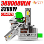 D1S D3S High Power LED CANBUS Headlight Bulb | 1:1 Xenon Lamp Upgrade for Cars