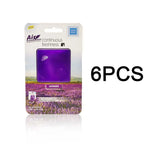 Perforated Membrane Car Air Freshener | Peel & Use Liquid Essential Oil, Car & Home Du close-up view