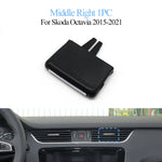 LHD RHD Car Front Left Right Middle Air Conditionner AC Vent Grille Outlet Tab Clip Slider For Skoda Octavia 2015-2021 5E0819701