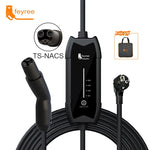 feyree Portable EV Charger 3.5KW 16A Adjustable Current | TS-NACS Plug for Tesla detail view