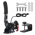 Sim Ruito USB Handbrake | Sim Racing PC Handbrake with Linear and Button Modes lifestyle view