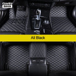 CUWEUSANG Custom Car Floor Mats For Mitsubishi Pajero Sport Auto Carpets Foot Coche Accessorie