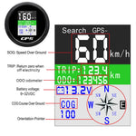 85mm Digital GPS Speedometer Odometer | Universal 12V 24V for Car Boat Motorcycle detail view