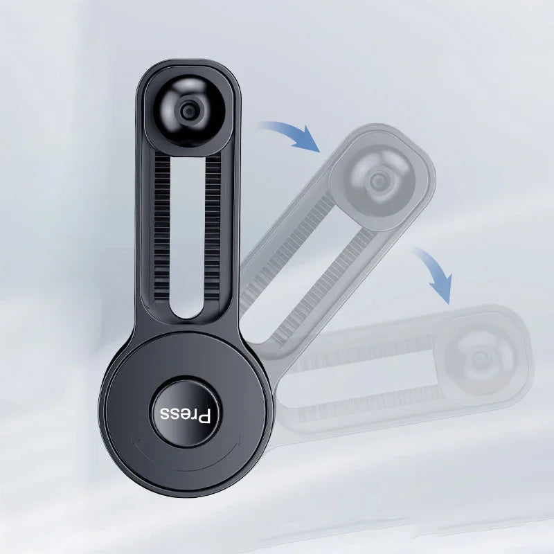 Car Phone Holder Stand | 360° Rotation Adjustable Interior Bracket with Extension Rod fo detail view