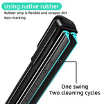 Adohon Hybrid Wiper Blades for Land Rover Discovery 3 4 LR3 LR4 L319 2004-2016 | Fr additional angle
