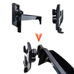Screen Fixed Base Car Phone Holder For Mazda CX5 CX-5 2022 10.3-Inch Navigation Bracket Wireless Charging Mobile Stand