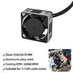 RC Cooling Fan 25mm-50mm 28000 RPM for RC Crawler Motor detail view