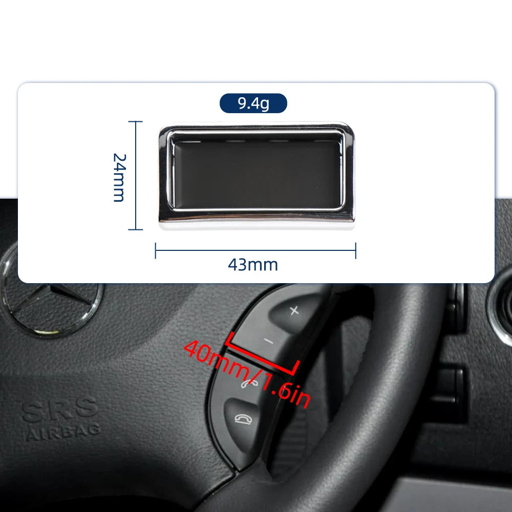 2216800096 Car Center Consoler Armrest Switch Button Cover For Mercedes Benz S Class W221 2006-2013 Interior Replacement Parts