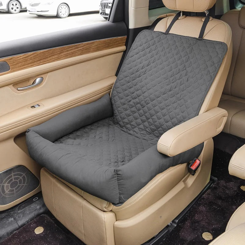 1PC Waterproof Dog Car Seat Cover Nest Pets Travel Carrying Car Mat Baskets Anti Dirt lifestyle view