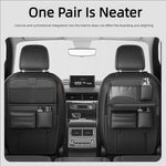 Car Seat Back Organizer with Foldable Table Board