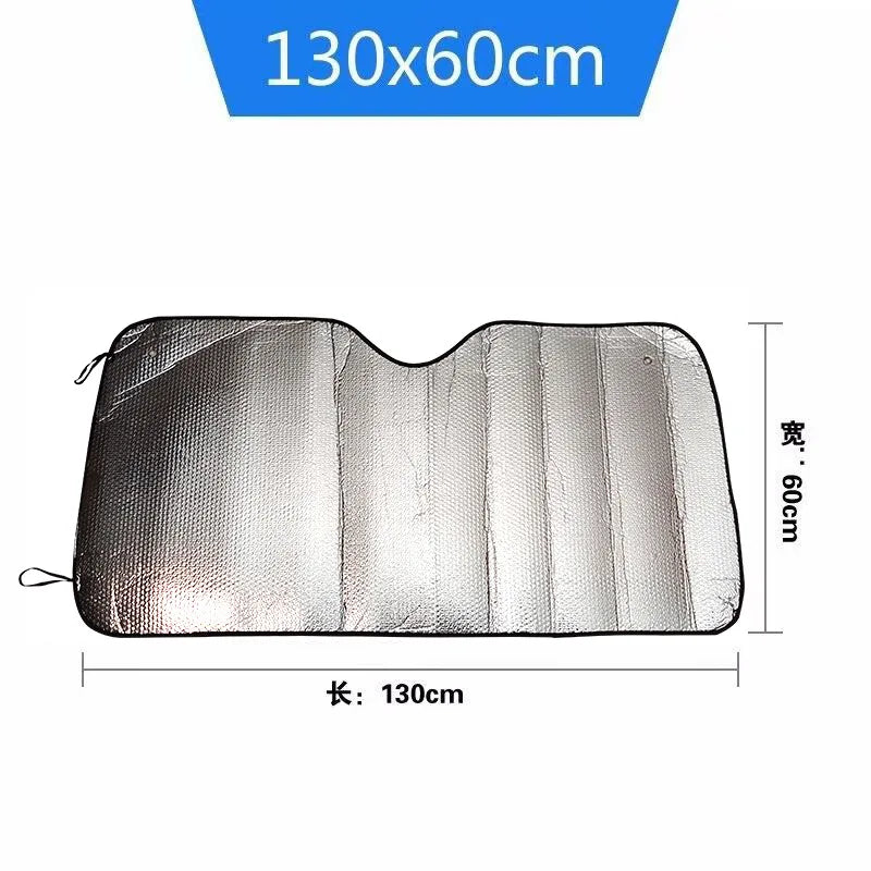 140x70CM Car Window Sun Shade Windshield Snow Ice Anti-UV Protection Front Rear Windsh close-up view