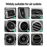 VIKEFON Car Wireless Charger Air Vent Mount | Fast Induction Phone Holder for iPhone lifestyle view