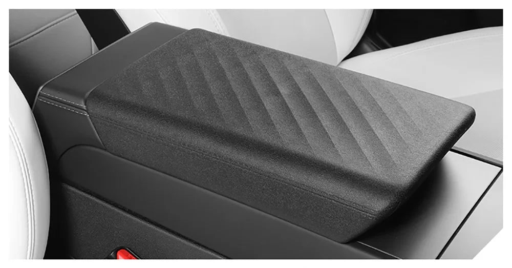 TPE Soft Center Console Armrest Cover for Tesla Model Y Juniper 2025 Model 3 Highland 2024 Electric Car Protection Accessories