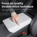 Tesla Model Y 6-Seat Armrest Box Cover | Center Console Protector lifestyle view