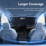 Car Windshield Sun Shade Umbrella Wider Hemmed Edges Summer Sun Protection lifestyle view