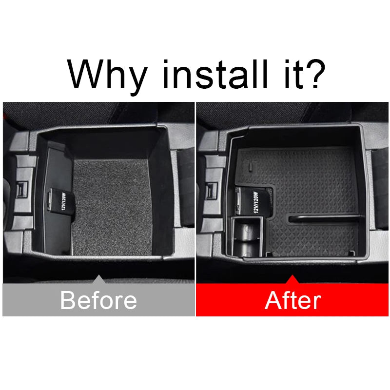 For Toyota Corolla E210 2019 2020 2021 2022 2023 2024 2025 Hybrid Car Central Console Ar detail view