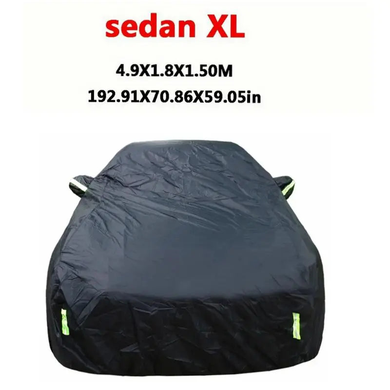 Universal Full Car Cover | Outdoor Sun Snow UV Protection for SUV Sedan S-XXL lifestyle view