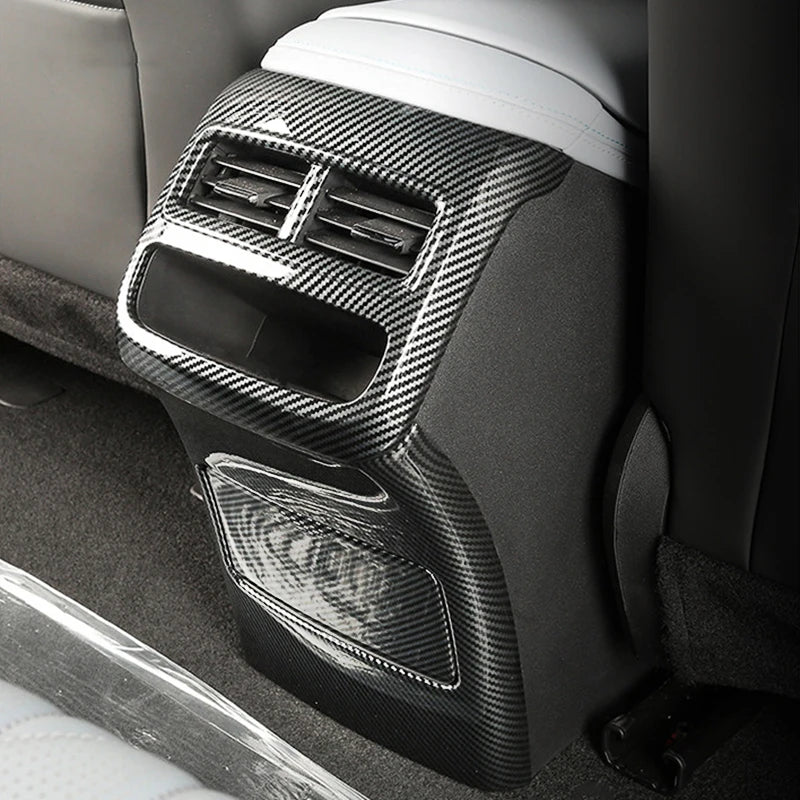 ABS Carbon Fiber For BYD Seal EV 2023-2026 Air Condition Vent Steering Wheel Rearview Mi detail view