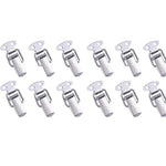 6/12PCS Toggle Latches Spring Loaded Clamp Clip Case Box Latch Catch Toggle Tension additional angle