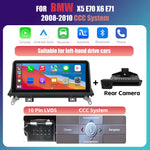 Linux Wireless Carplay Android Auto Car Radio Multimedia For BMW X5 E70 X6 E71 E72 additional angle