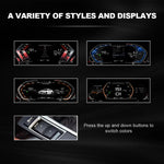 LCD Dashboard for BMW E90 E70 E71 E60 E81 E87 F10 F20 F30 F32 F06 E84 F48 E83 F25 F26 F1 detail view