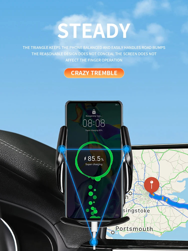 8.8-inch Screen Phone Holder Car for BMW X1 F48 X2 F39 2016-2019 Wireless Charging Mobile Phone Mounts Interior Accessories