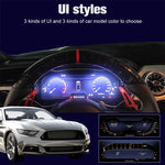 Cluster For Ford Mustang 2015-2021 Dashboard Speedometer | Digital Instrument Panel wi close-up view