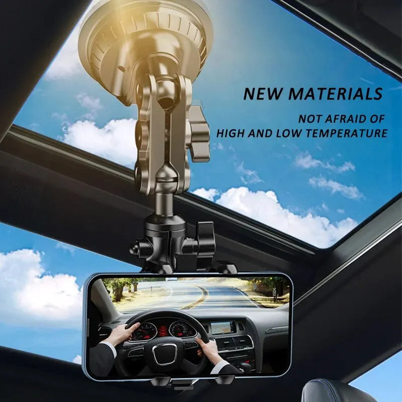 Car Phone Mount Video Recording Universal Magic Arm Suction Car Phone Holder Mount Winds detail view