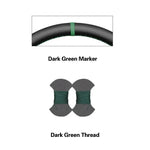Black Faux Leather Car Steering Wheel Cover for Alfa Romeo 159 2005-2012 Brera Spid additional angle