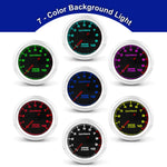 12V 52mm 7 Color Multi-Function Car Gauge Set | Dynoracing Stepper Motor alternate view