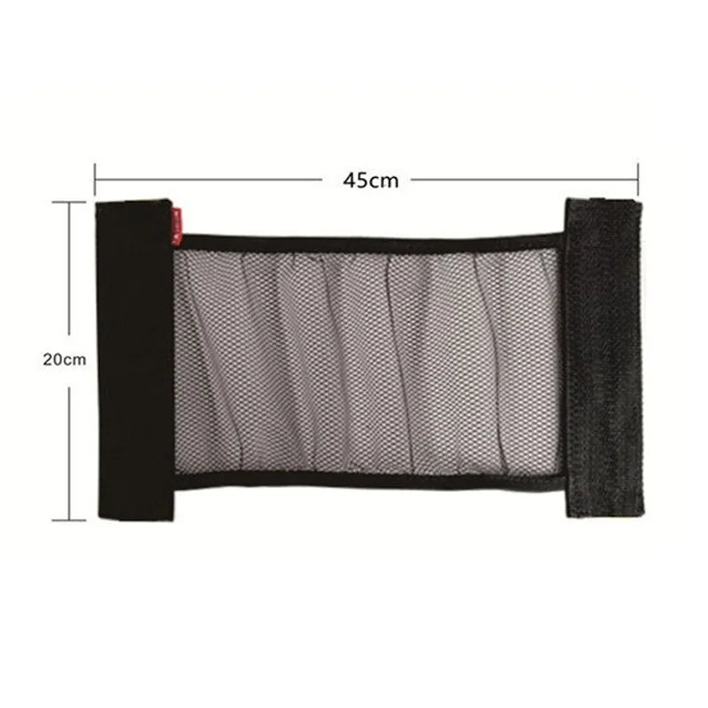 Car Trunk Elastic Mesh Storage Net Seat Back Organizer detail view