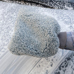 AUTOBRIGHT Premium Car Wash Mitt Thick Scratch-Free High Absorbency Soft Microfiber G alternate view