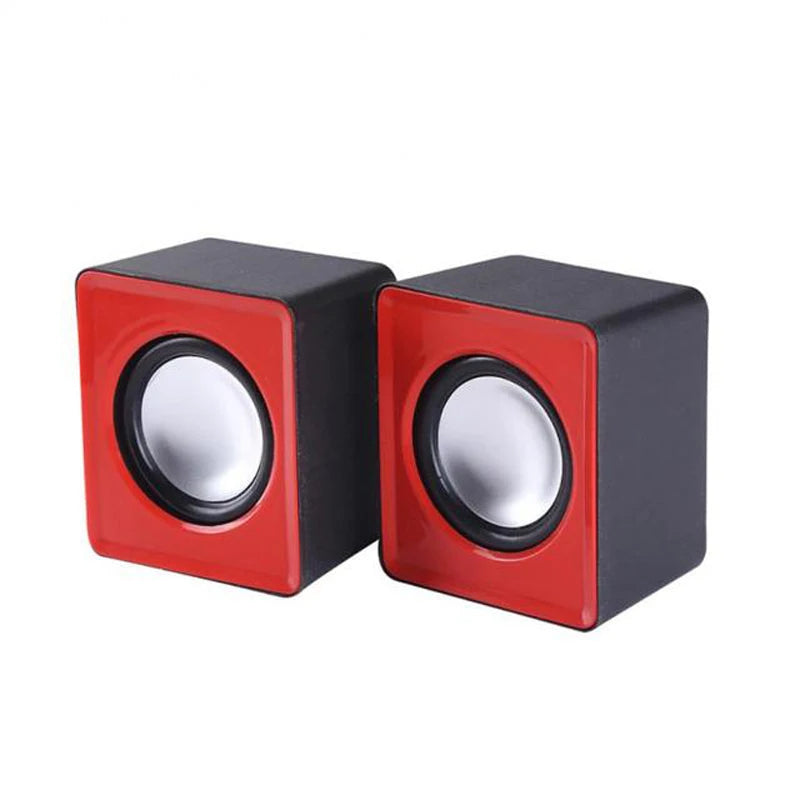AyeBeau USB Computer Speaker | 2.0 Stereo Desktop Soundbar for PC Laptop detail view
