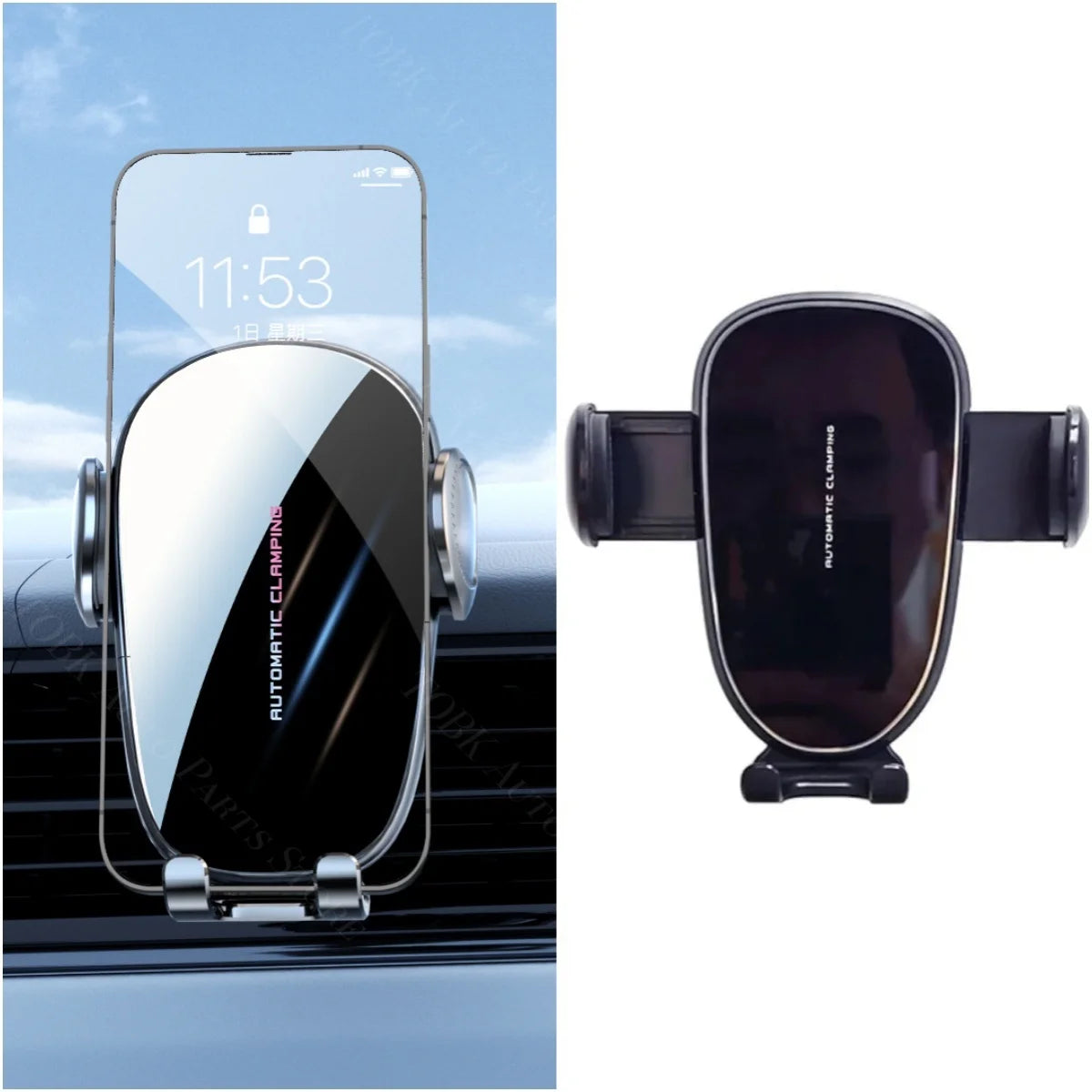 Mercedes Benz B Class W246 2012-2019 Car Phone Holder | Rotatable Silicone Non-Slip W lifestyle view