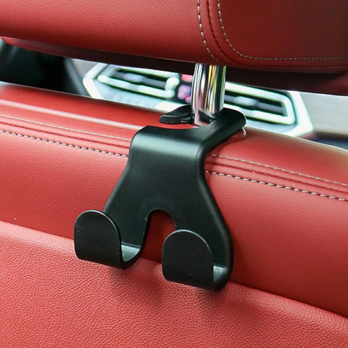 Concealed Creative New Car Seat Back Hook Multi Functional Rear Car Phone Holder Hook alternate view