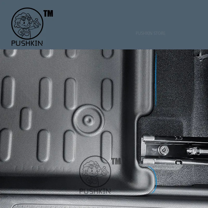Car Floor Mats  For Chevrolet Spark EUV Baojun Yep Plus 2025 2026 Trunk Mats Customized Cargo Liner Protector Waterproof Non-sli