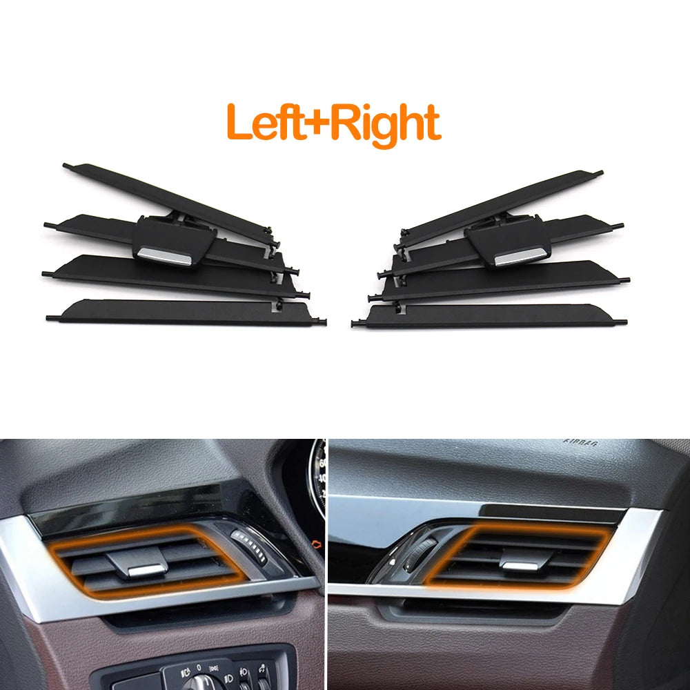 Front Middle Left Right Dashboard Air Conditioning AC Vent Outlet Grill Slider Clip For BMW X1 X2 2 Series F48 F49 F39 F45 F46
