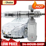 100ml Soap Foam Spray Bottle | 4500PSI Pressure Washer Foam Pot with 1/4 Inch Quick Connector