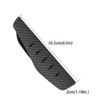 2pcs Car Rearview Mirror Rain Eyebrow Visor Spoiler Carbon Fiber Car Rearview Side Snow Sun Visor Rain Cover Car Mirror Accessor